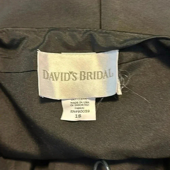 David Bridal Evening Dress - Picture 8 of 9